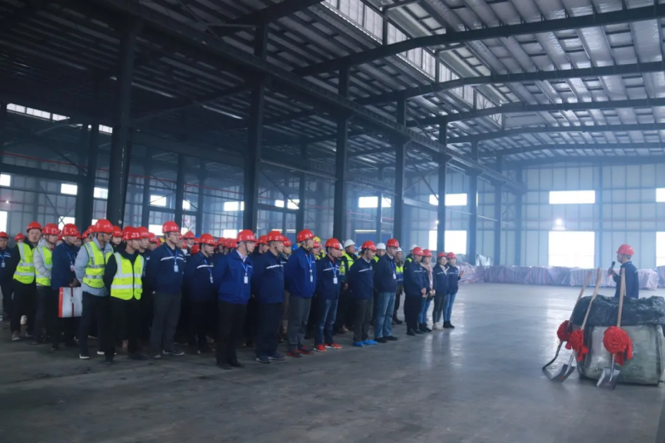 新年新车间！中部产业基地举行循环二期投产