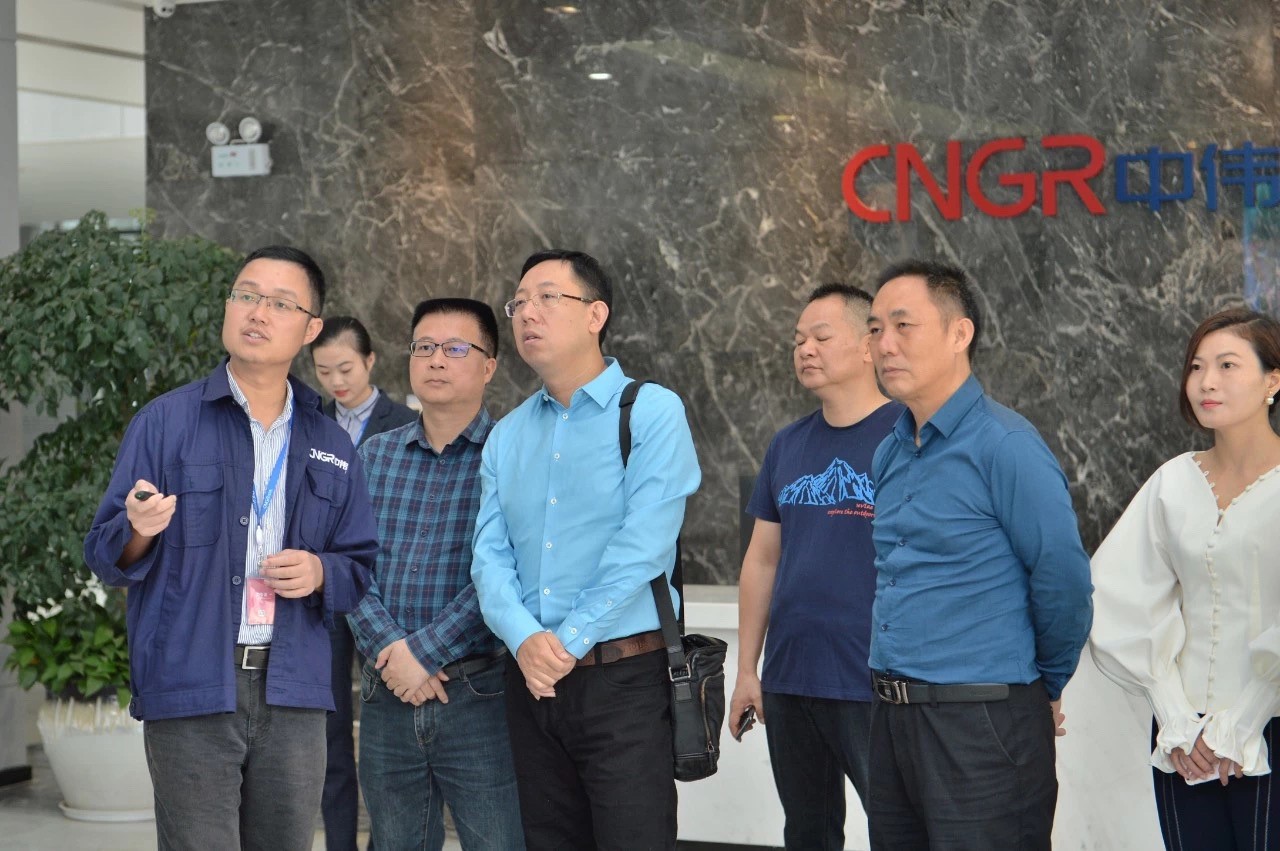 省生态环境厅相关领导赴taptap点点官网新材料中部产业基地调研