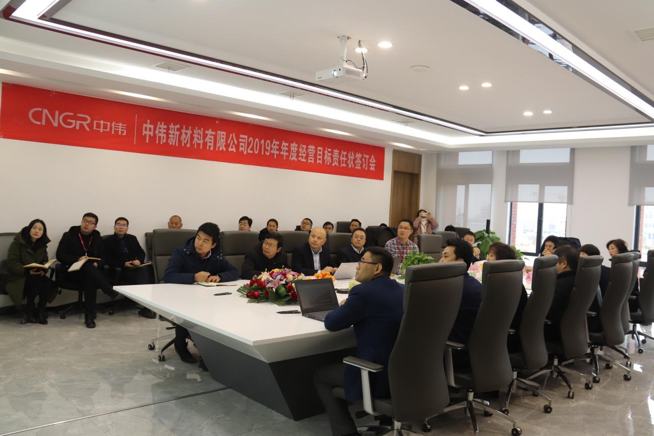 目标至上，砥砺前行——taptap点点官网新材料2019年度经营目标责任状签订仪式成功举行 