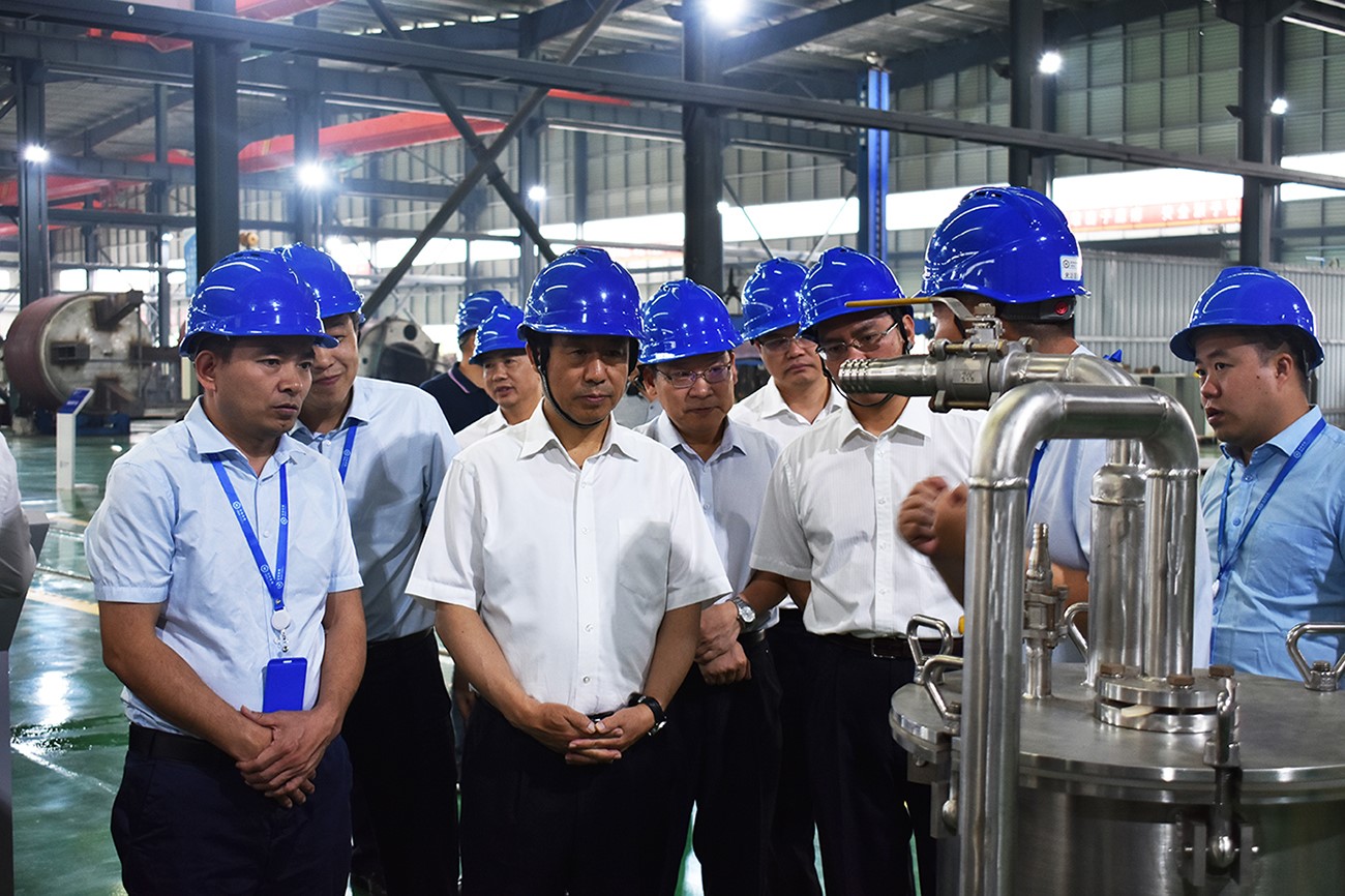 taptap点点官网集团两项目相继迎省领导考察