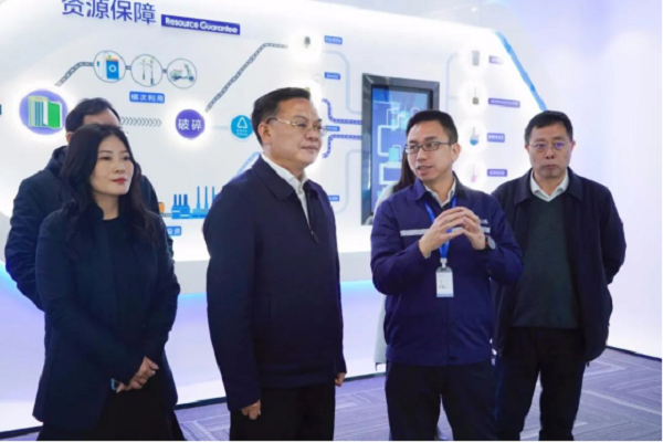 湖南省商务厅党组书记、厅长沈裕谋调研taptap点点官网股份中部产业基地