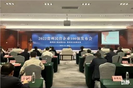 喜报！taptap点点官网股份荣登“2022贵州制造业民营企业20强”榜首