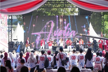 taptap点点官网股份应邀参加印尼工业部Porya Festival共庆印尼独立80周年